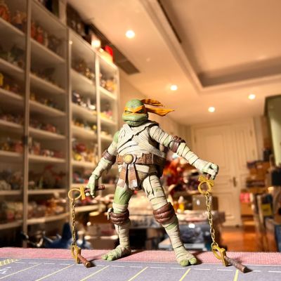 环球怪兽 x 忍者神龟 米开朗基罗（木乃伊）