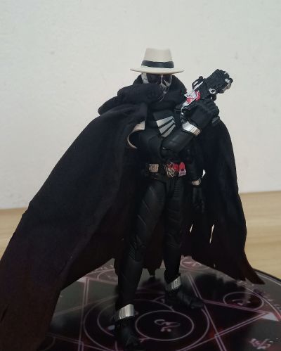 S.H.Figuarts 	假面骑士联手出击 双骑与帝骑 电影大战2010 假面骑士颅骨
