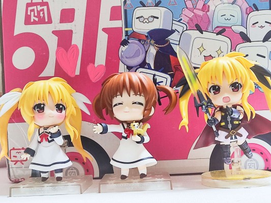 粘土人 #289 魔法少女奈叶 The MOVIE 2nd A's 菲特 圣焰模式