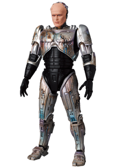 MAFEX  编号192 机械战警  无盔墨菲 战损版