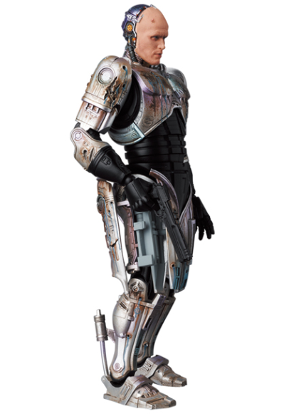 MAFEX  编号192 机械战警  无盔墨菲 战损版