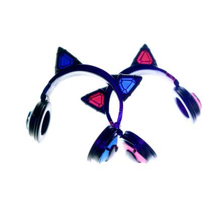 捆绑喵喵耳机第一弹 —— 极速红/蓝