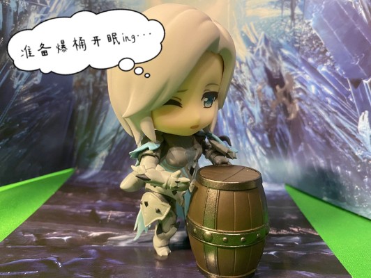 粘土人#1025-DX 怪物猎人：世界 猎人 冥灯龙β装