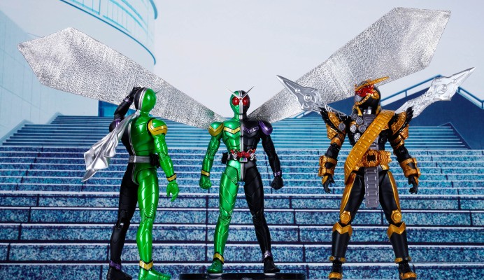 S.H.Figuarts（真骨雕制法）   假面骑士双骑 疾风王牌形态 风都侦探改编动画纪念版