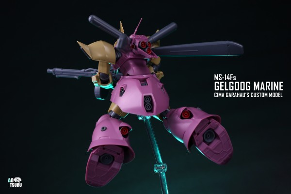 ROBOT魂 	机动战士高达0083 星尘的回忆 MS-14Fs 挥官型海军陆战队用勇士（西玛·卡拉豪机）ver. A.N.I.M.E.