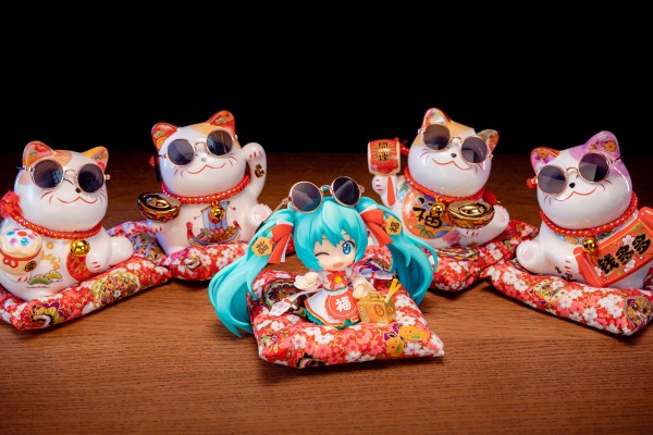 粘土人#1777 初音未来 招财未来