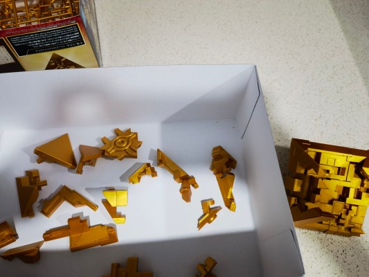 ULTIMAGEAR 游戏王 千年积木用收纳箱 黄金柜