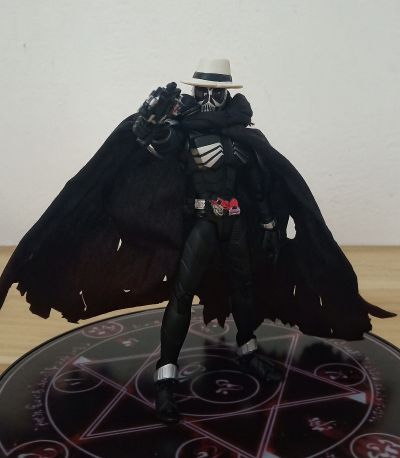 S.H.Figuarts 	假面骑士联手出击 双骑与帝骑 电影大战2010 假面骑士颅骨