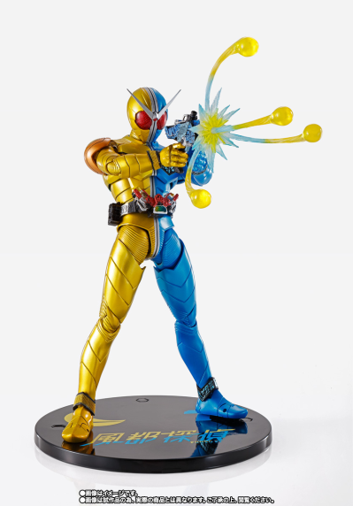 S.H.Figuarts(真骨雕制法) 假面骑士双骑 月神扳机形态（风都侦探改编动画纪念版）风都侦探蓝光碟上卷配套版