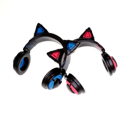 捆绑喵喵耳机第一弹 —— 极速红/蓝