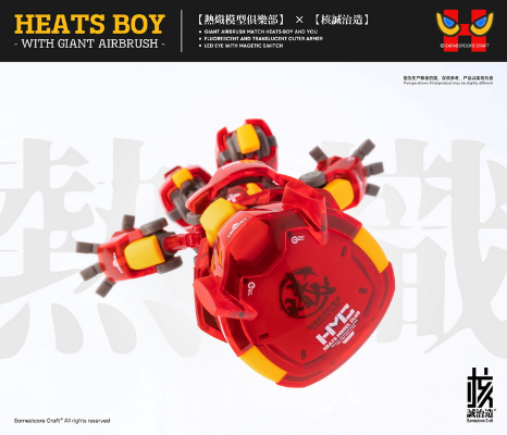熱熾模型俱樂部×核誠治造 热炽仔