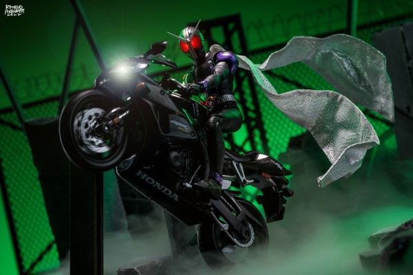 S.H.Figuarts（真骨雕制法）   假面骑士双骑 疾风王牌形态 风都侦探改编动画纪念版