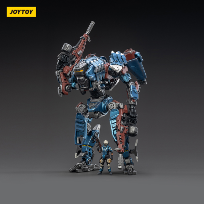 猛狱01组合体作战机甲（蓝）