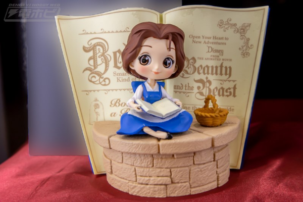 Q posket 童话系列 迪士尼角色 贝儿 乡村造型 A款