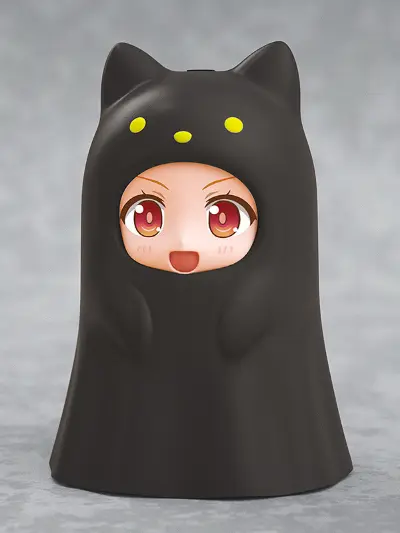 粘土人配件系列 玩偶装 妖怪猫 (白色/黑色)