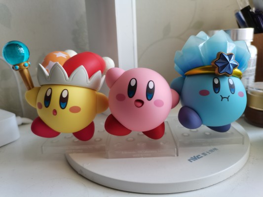 粘土人#1055 星之卡比 光束卡比