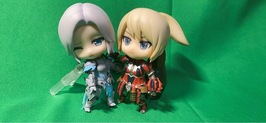 粘土人#1025-DX 怪物猎人：世界 猎人 冥灯龙β装