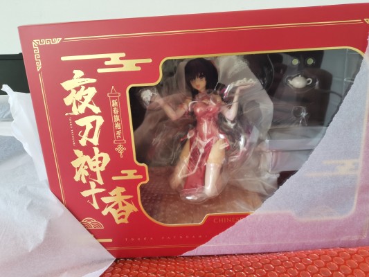 约战：精灵再临 夜刀神十香  新春旗袍