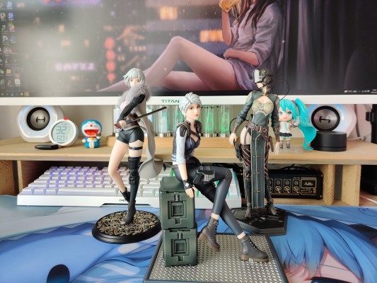 灵笼 冉冰 包胶可动人偶