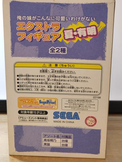 Extra Figure 我的妹妹不可能这么可爱第二季  高坂桐乃 夏・有明