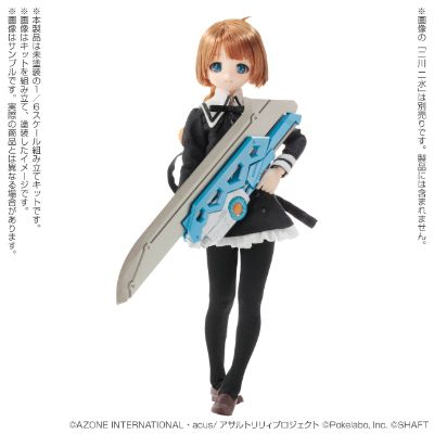 Azodeji/3D打印套件 No.005 突击莉莉 Last Bullet CHARM 冈格尼尔