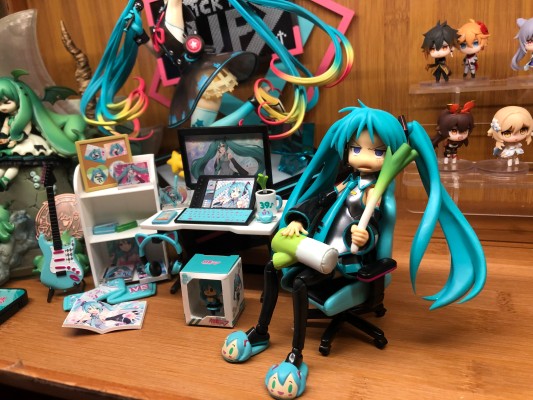 figma#035 幸运星 OVA 柊镜 Cosplay