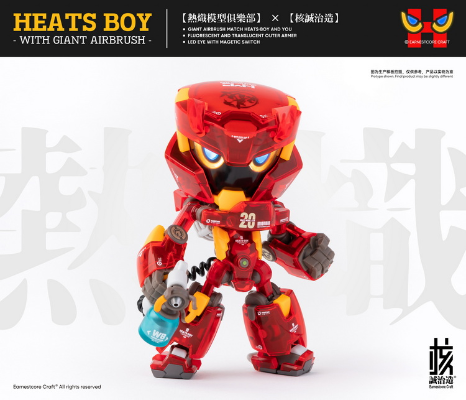 熱熾模型俱樂部×核誠治造 热炽仔