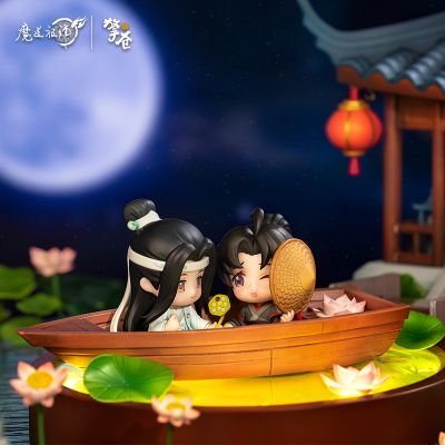 魔道祖师 莲坞舟行 小夜灯摆件套装