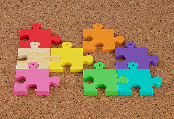 粘土人配件系列 拼图型底座