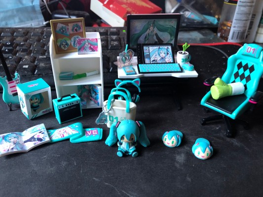 figma#035 幸运星 OVA 柊镜 Cosplay