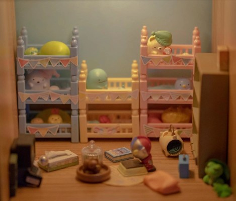 角落小伙伴 晚安床铺