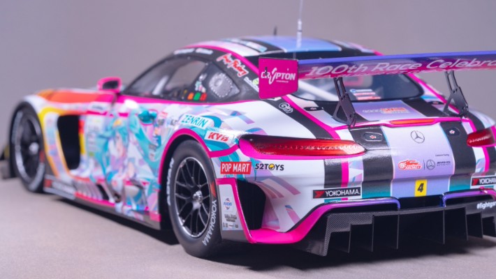 GOODSMILE 初音未来 AMG 2021 SUPER  GT参战100战纪念款 良笑线上限定版