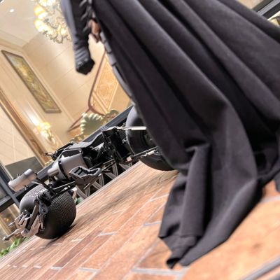 MMS591 电影杰作系列 蝙蝠侠：黑暗骑士崛起 蝙蝠摩托