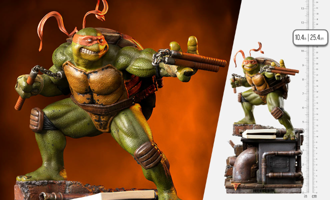 激战情景系列 忍者神龟 米开朗基罗