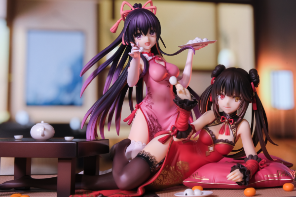 约战：精灵再临 夜刀神十香  新春旗袍