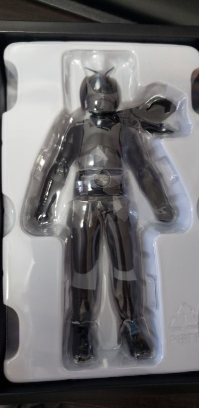 mastermind JAPAN x 假面骑士50周年纪念合作 S.H.Figuarts(真骨雕制法) 假面骑士新1号 黑色