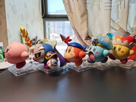 粘土人#1055 星之卡比 光束卡比