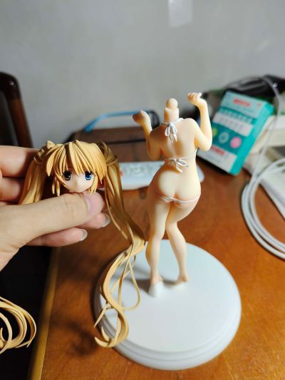 Rewrite 中津静流 白色泳装