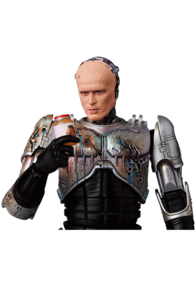 MAFEX  编号192 机械战警  无盔墨菲 战损版