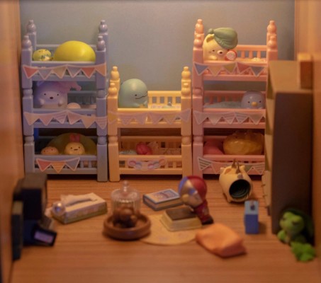 角落小伙伴 晚安床铺