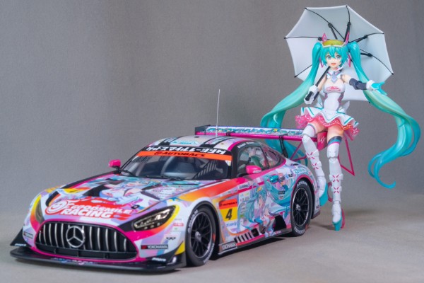 GOODSMILE 初音未来 AMG 2021 SUPER  GT参战100战纪念款 良笑线上限定版