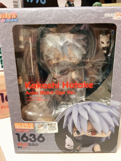 粘土人#1636 火影忍者 疾风传 旗木卡卡西 暗部版