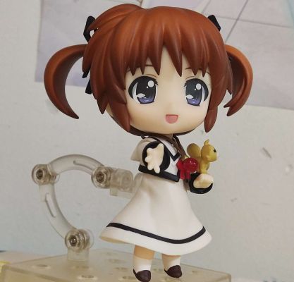 粘土人 #254 魔法少女奈叶 电影2 A的艺术 & 菲特·泰斯塔罗沙 私立圣祥大付属小学校制服