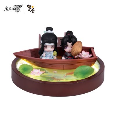 魔道祖师 莲坞舟行 小夜灯摆件套装