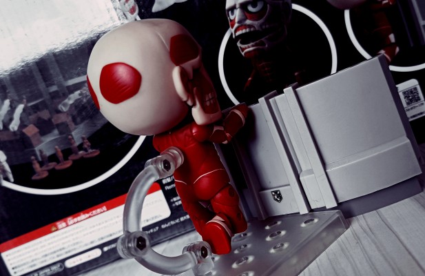 粘土人 #360 进击的巨人 超大型巨人＆进击的Play 套装