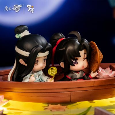 魔道祖师 莲坞舟行 小夜灯摆件套装