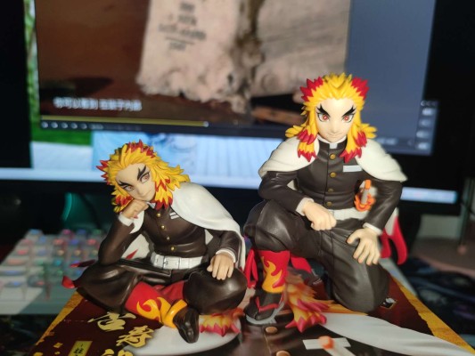 小坐系列 景品人偶 鬼灭之刃 炼狱杏寿郎 -柱合会议-