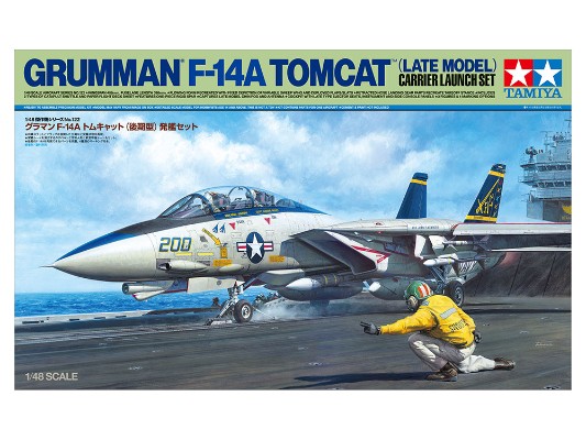 1/48 飞机系列 No.122 F-14A 地狱猫后期型 舰载版