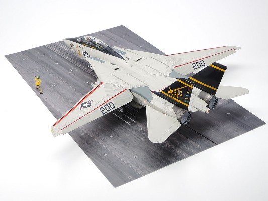 1/48 飞机系列 No.122 F-14A 地狱猫后期型 舰载版