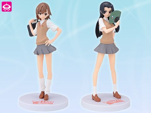 EX Figure 某科学的超电磁炮（レールガン） vol.2 御坂美琴＆婚后光子 2种套件